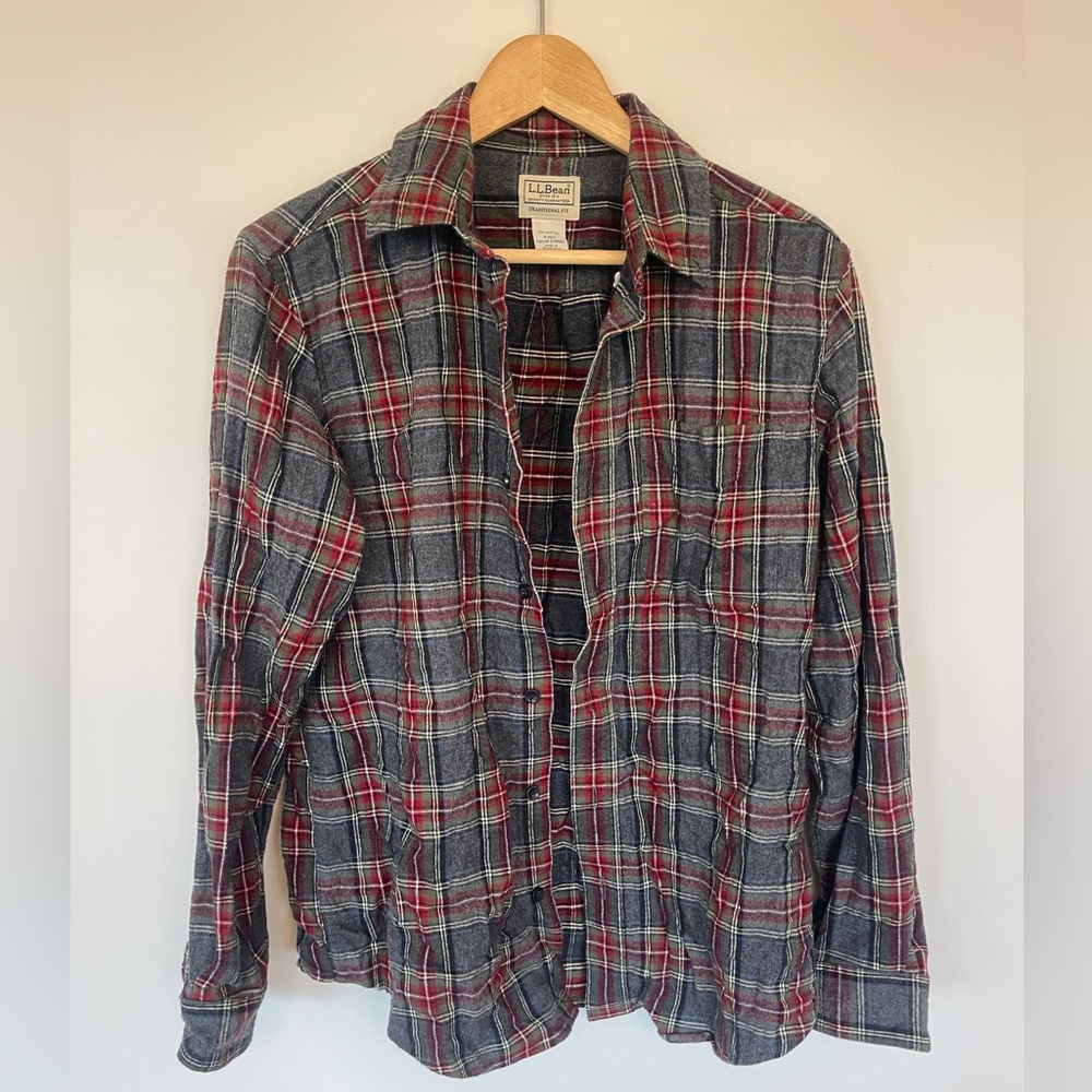 Like New L.L. Bean flannel